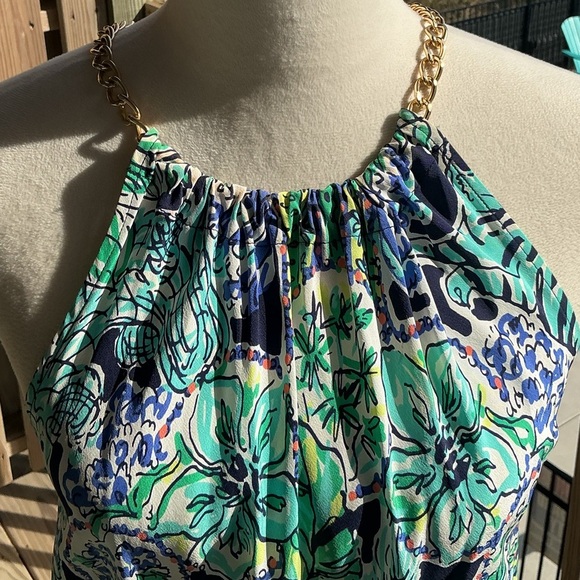 Lilly Pulitzer Bowen Halter Tank - Picture 11 of 12